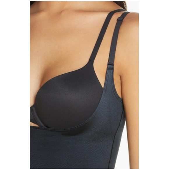 SPANX Suit Your Fancy Open Bust Cami Very Black Size XS Nwt - Picture 3 of 15